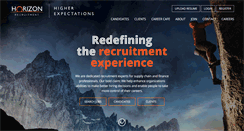 Desktop Screenshot of horizonrecruit.com